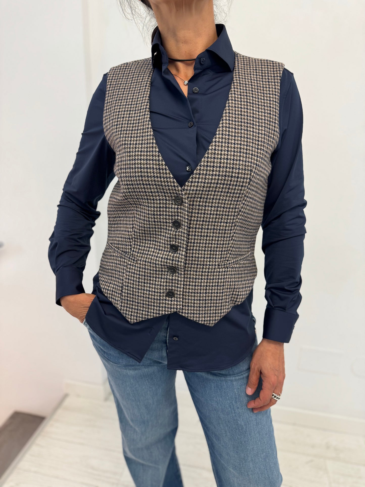 Gilet Pied de Poule