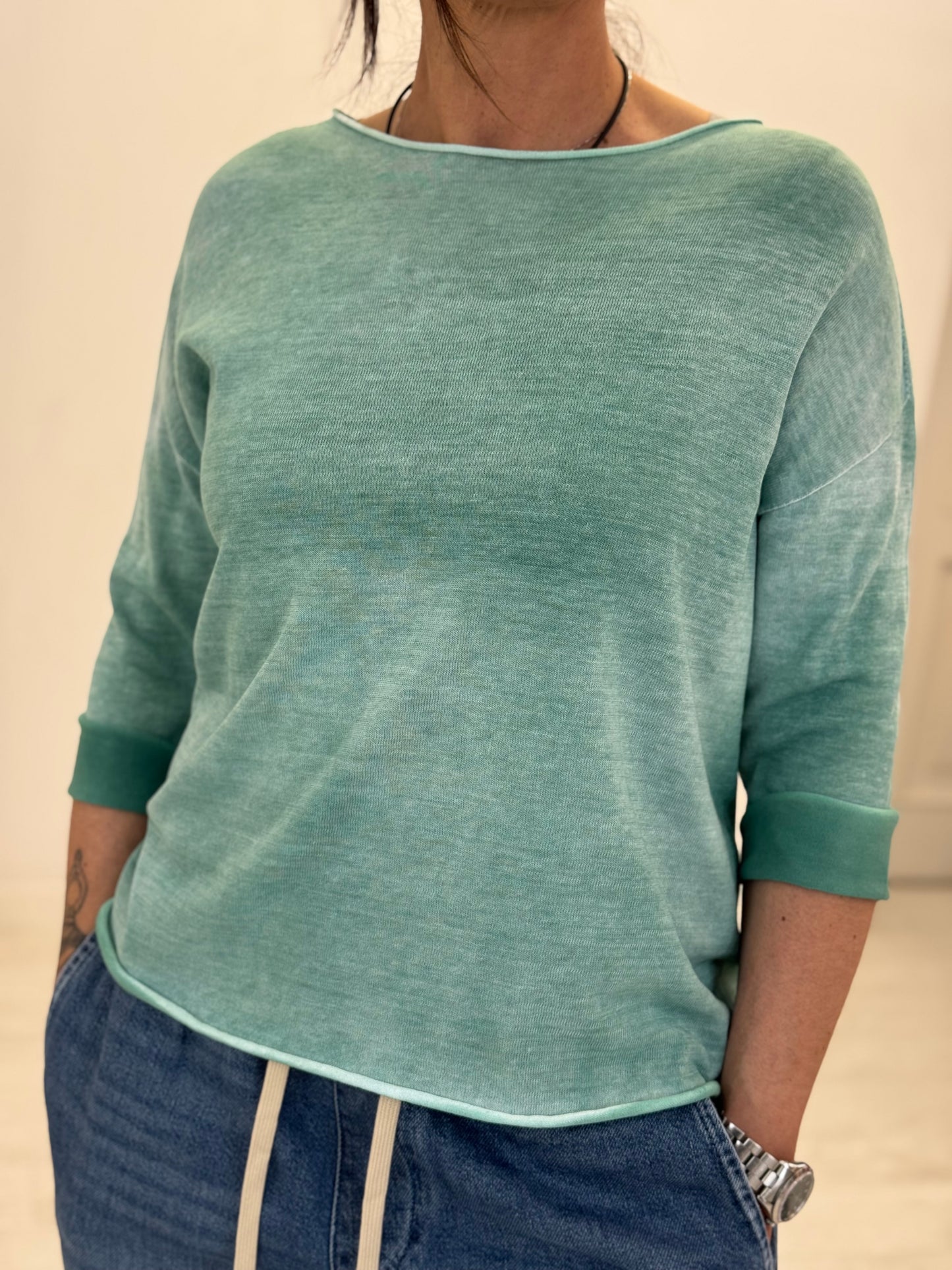 Maglia Double Faces Stampa Aerografo
