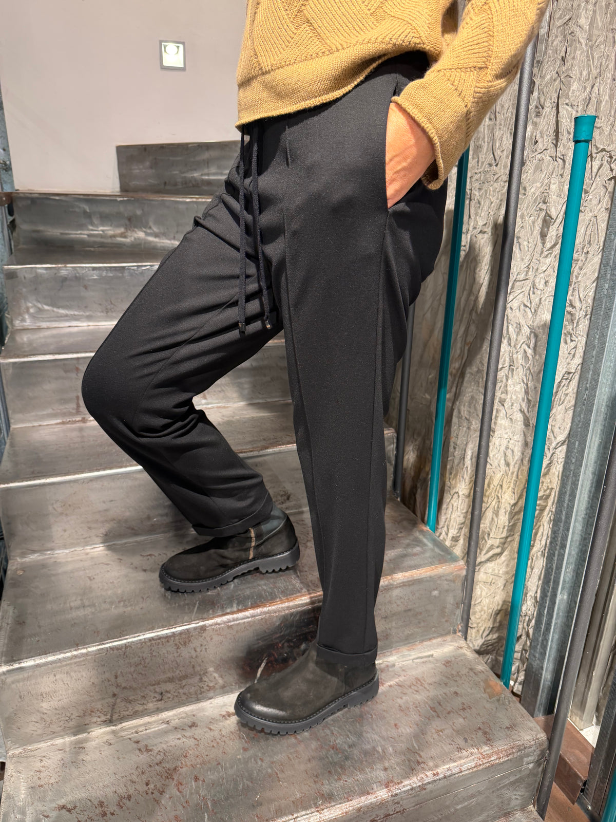 Pantalone Punto Milano Con Coulisse