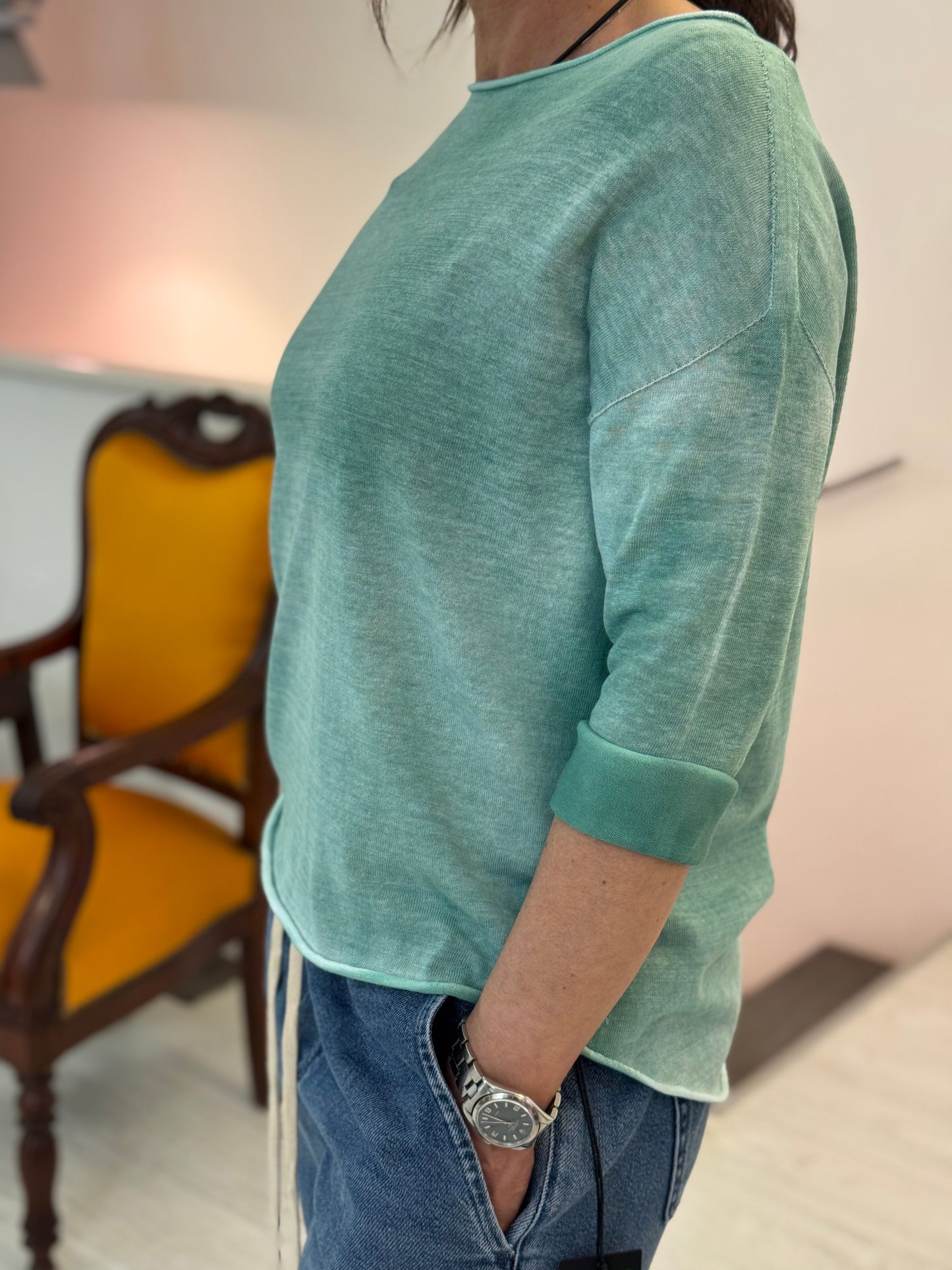 Maglia Double Faces Stampa Aerografo