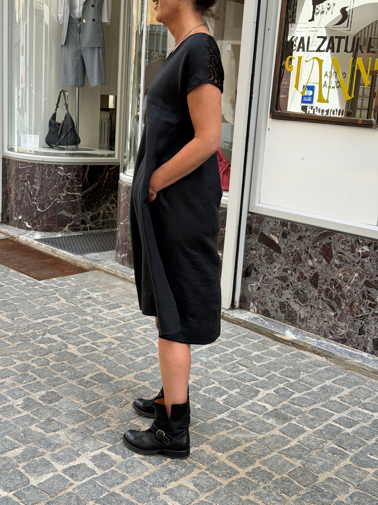 Abito Lino Scollo V