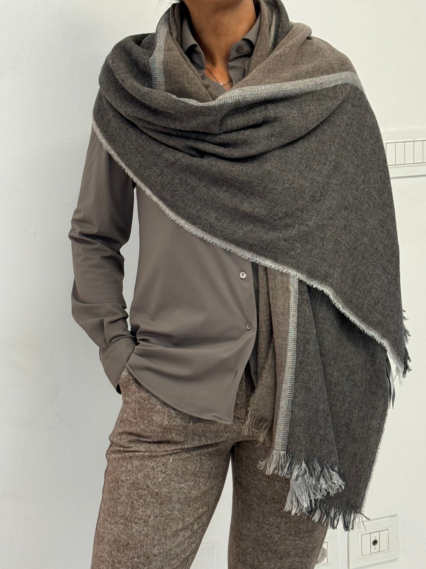 Stola Maxi Sandbeige/ Softbeige