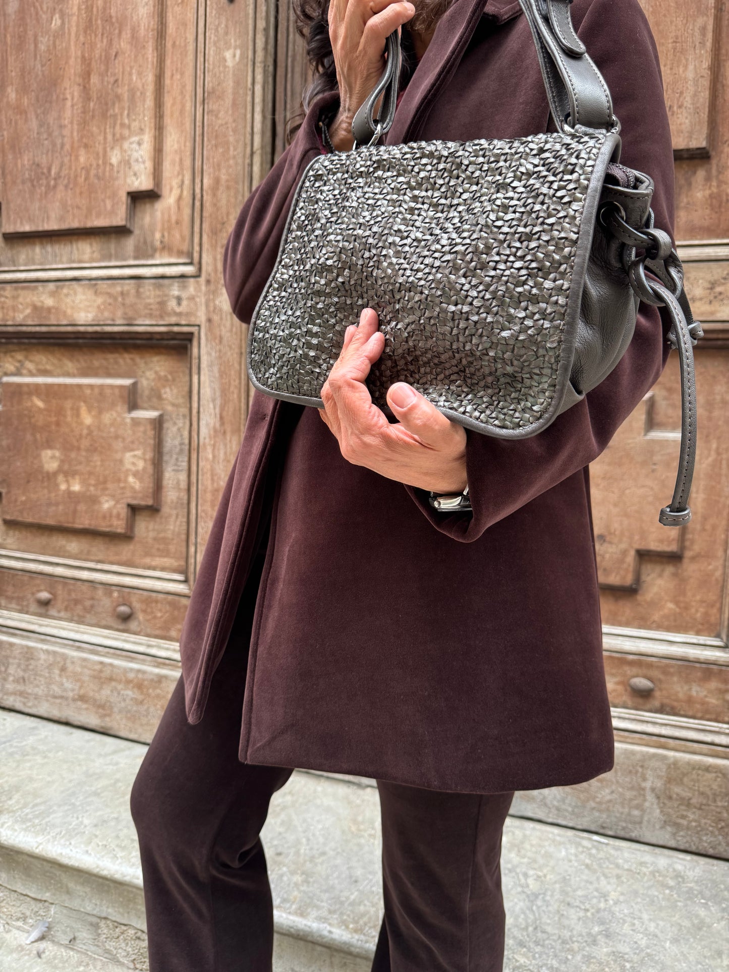Borsa a Tracolla Groove Kaky