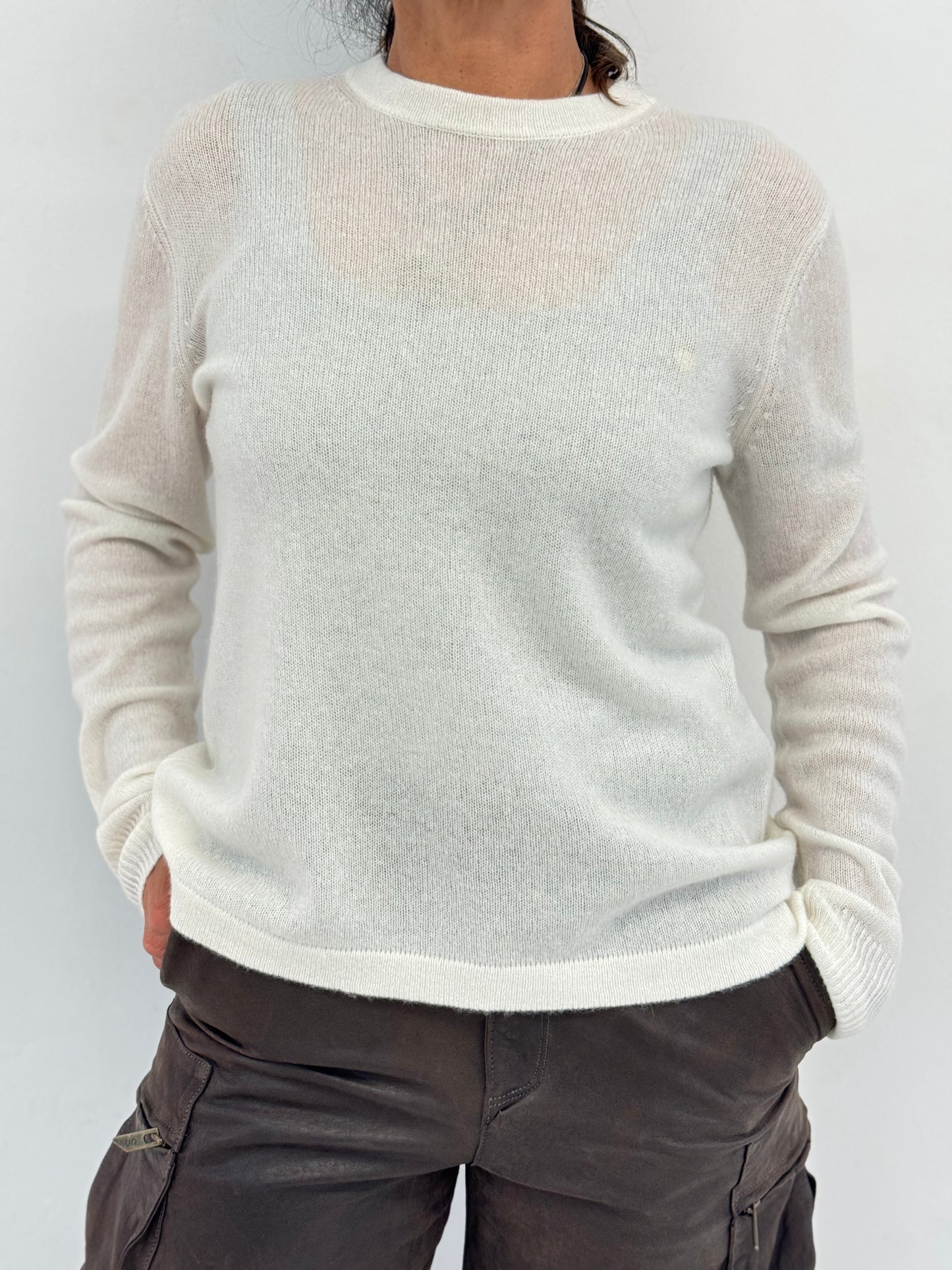 Maglia Girocollo Cashmere Ultra Light