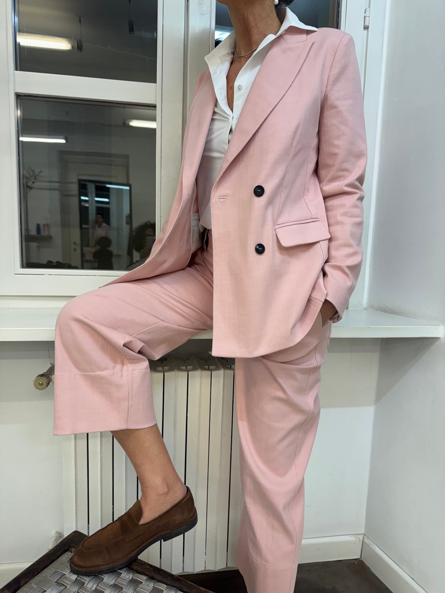 Pantalone Dritto Cropped