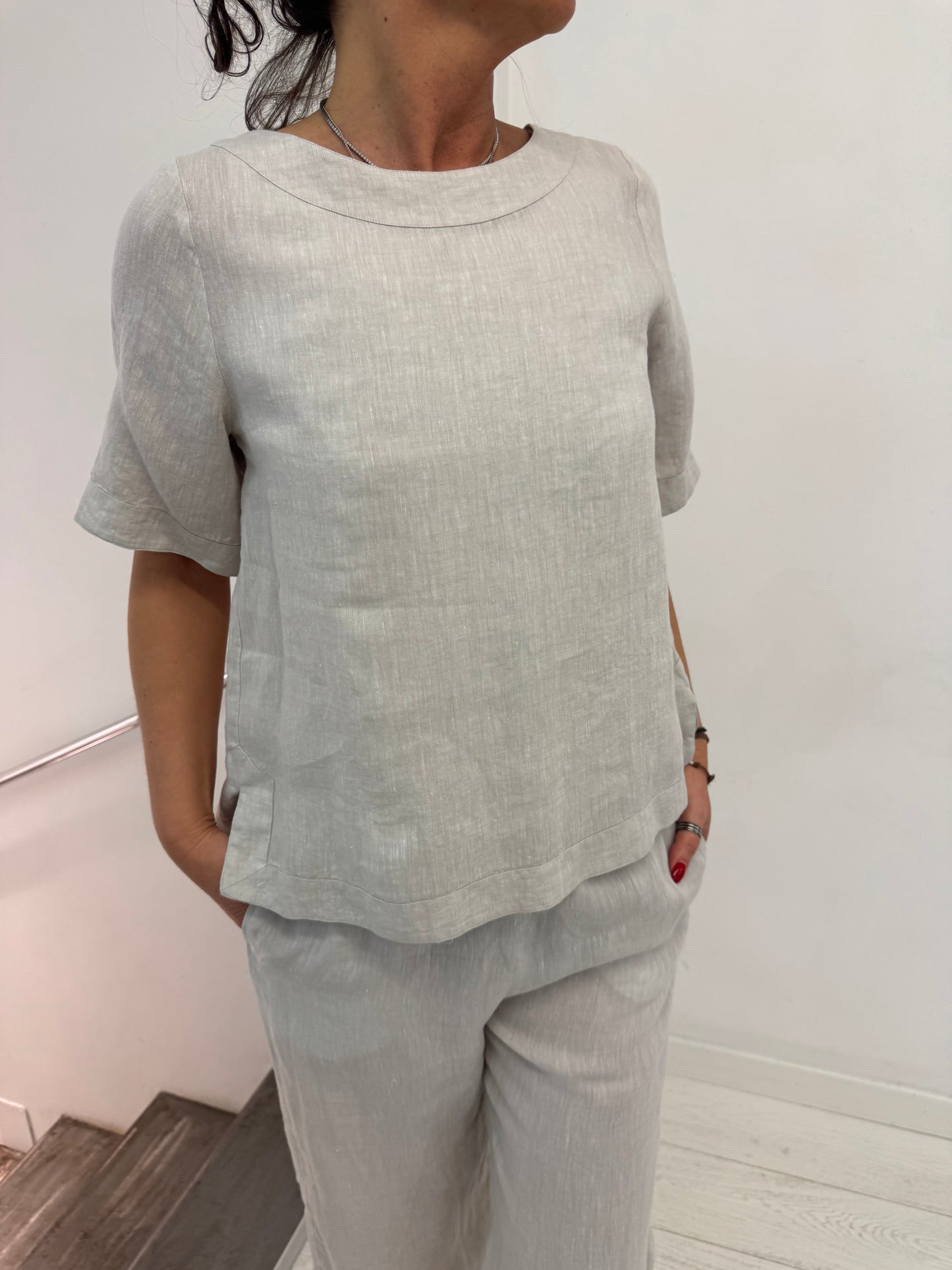 T- Shirt Lino Fiamma