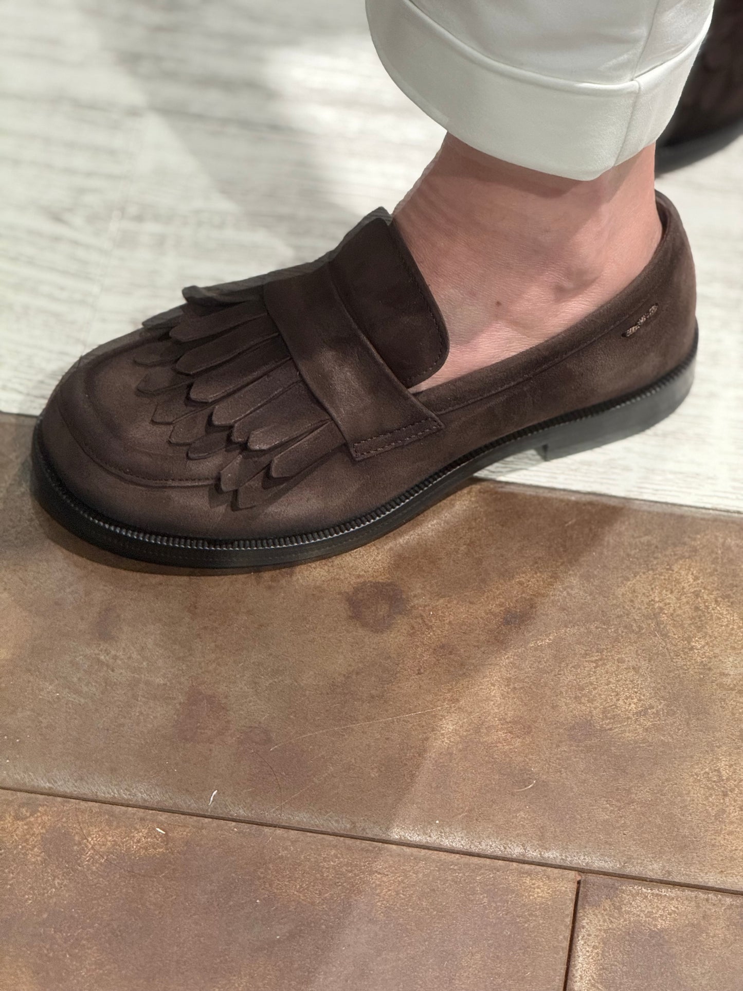 Mocassino Con Frange