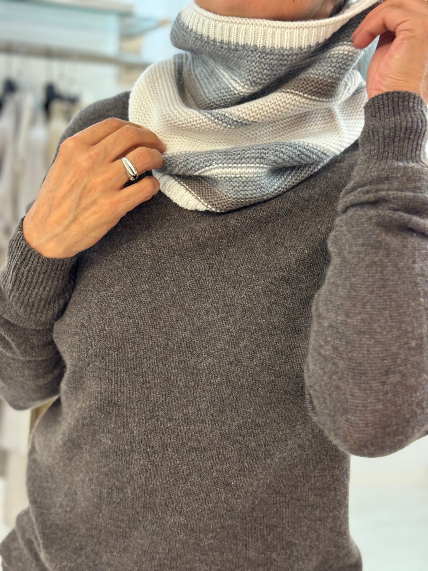 Collo Cashmere Righe