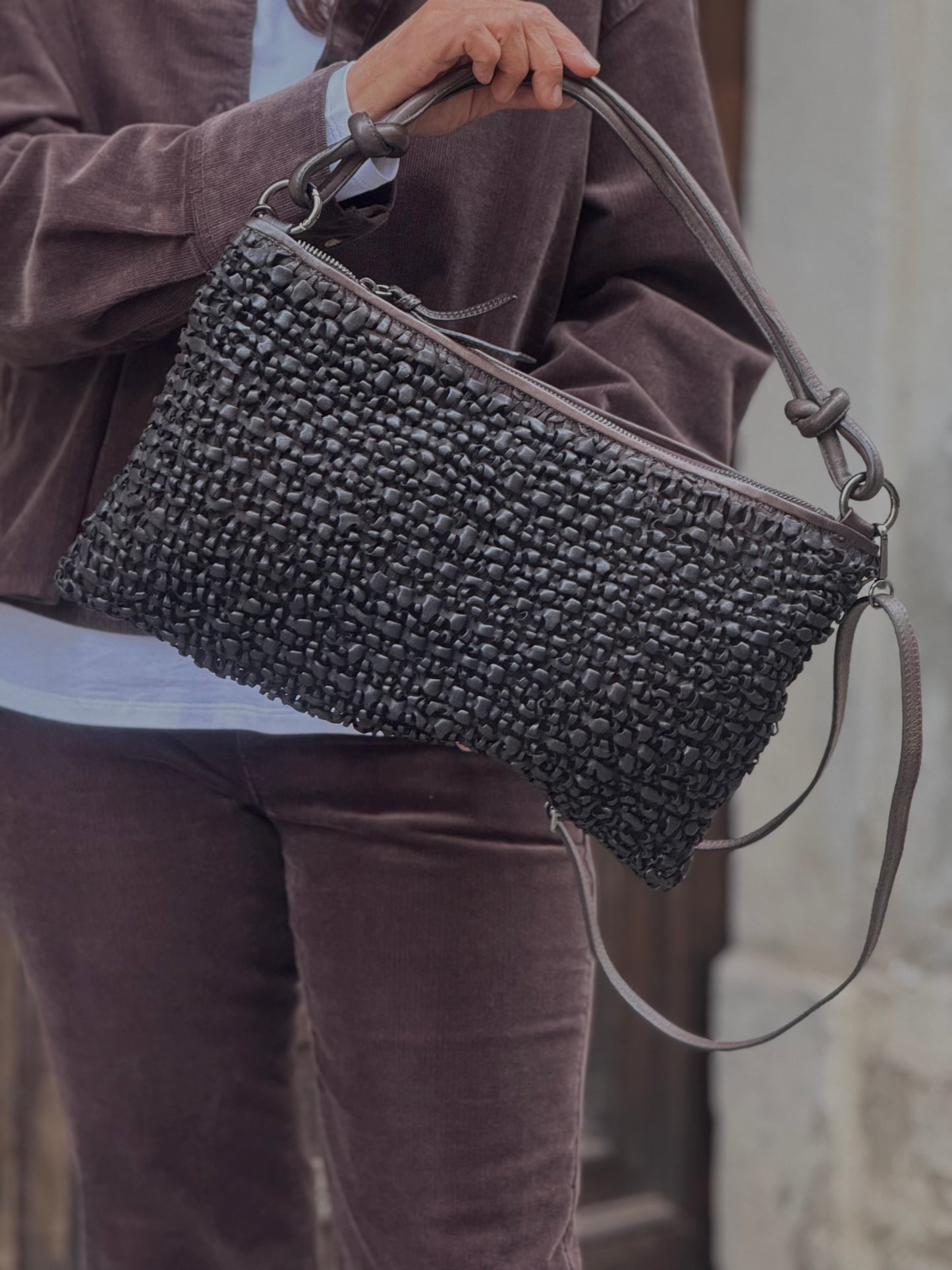 Borsa a Spalla Riccio