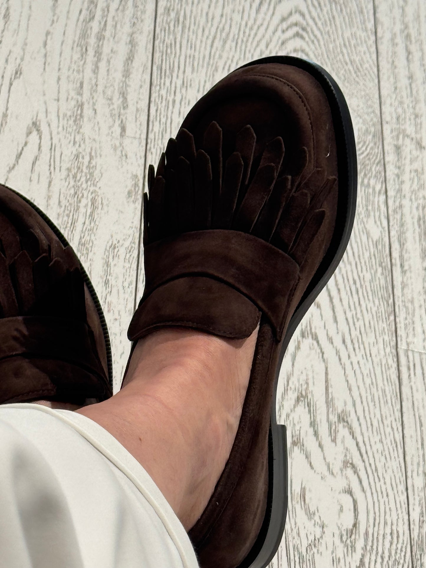 Mocassino Con Frange