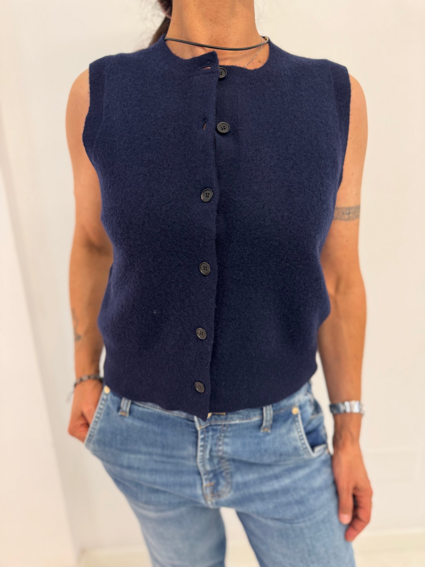 Gilet Lana Cotta