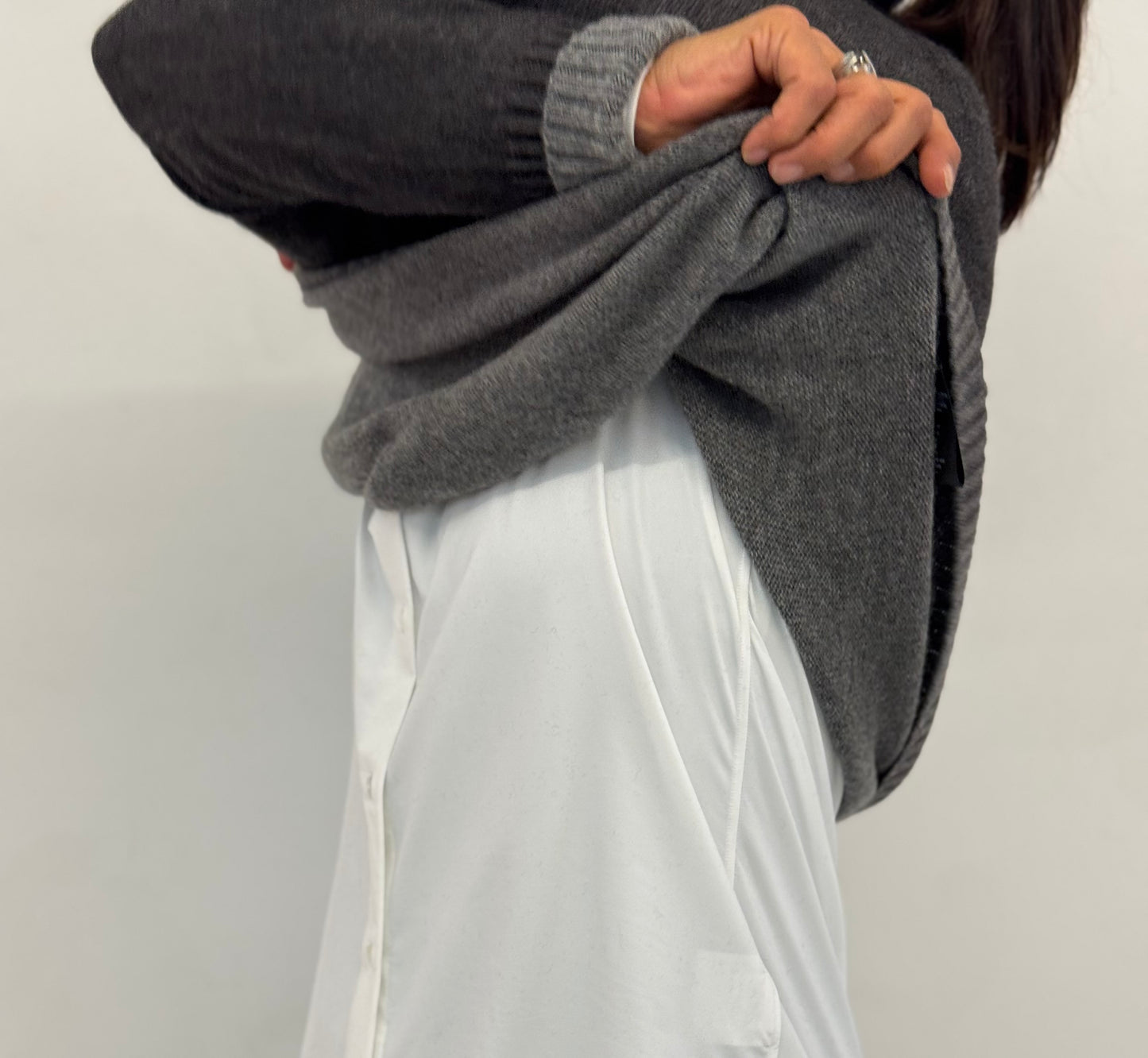 Maglia Cashmere Sfumato Double-face