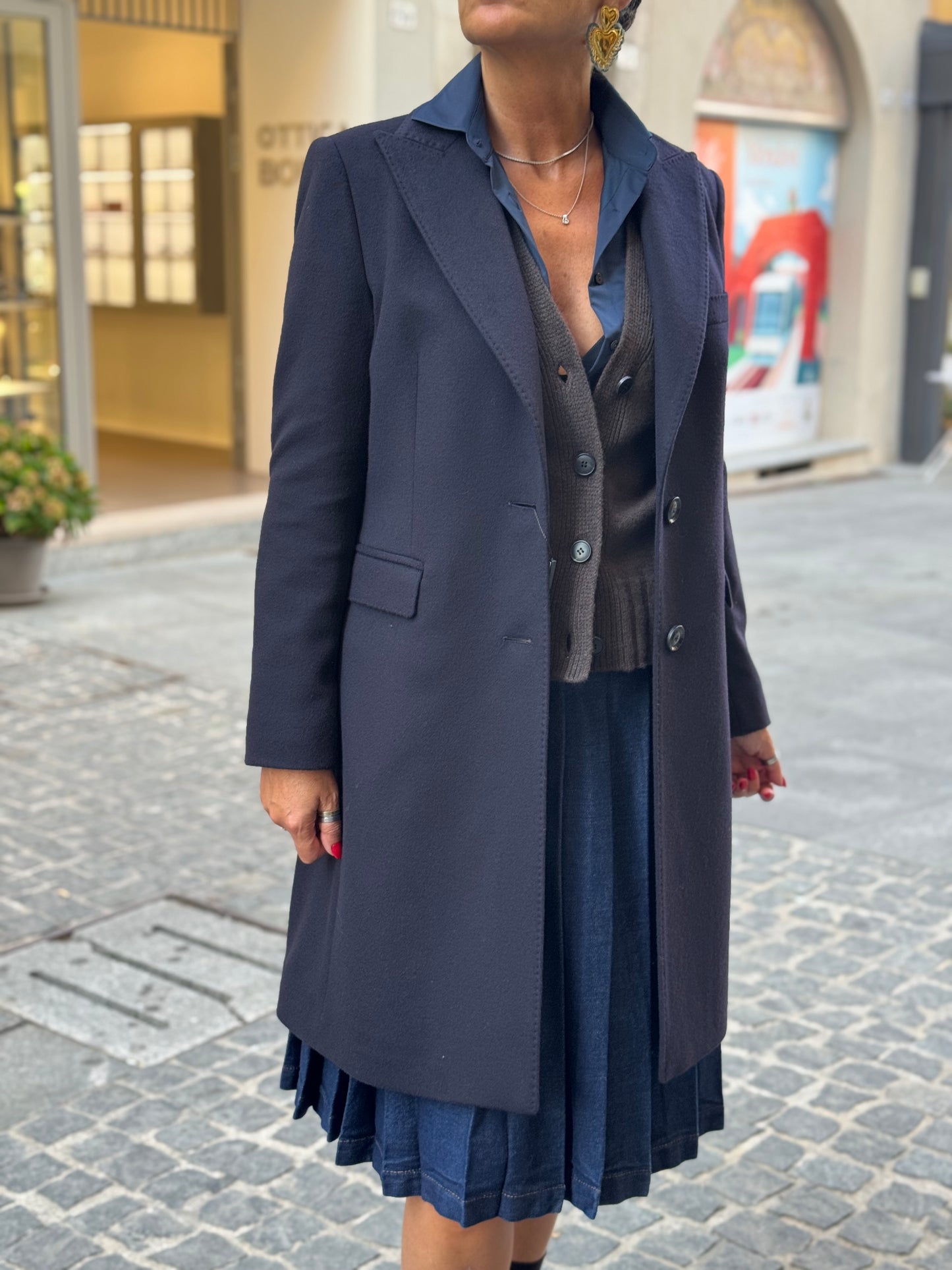Cappotto Monopetto Slim