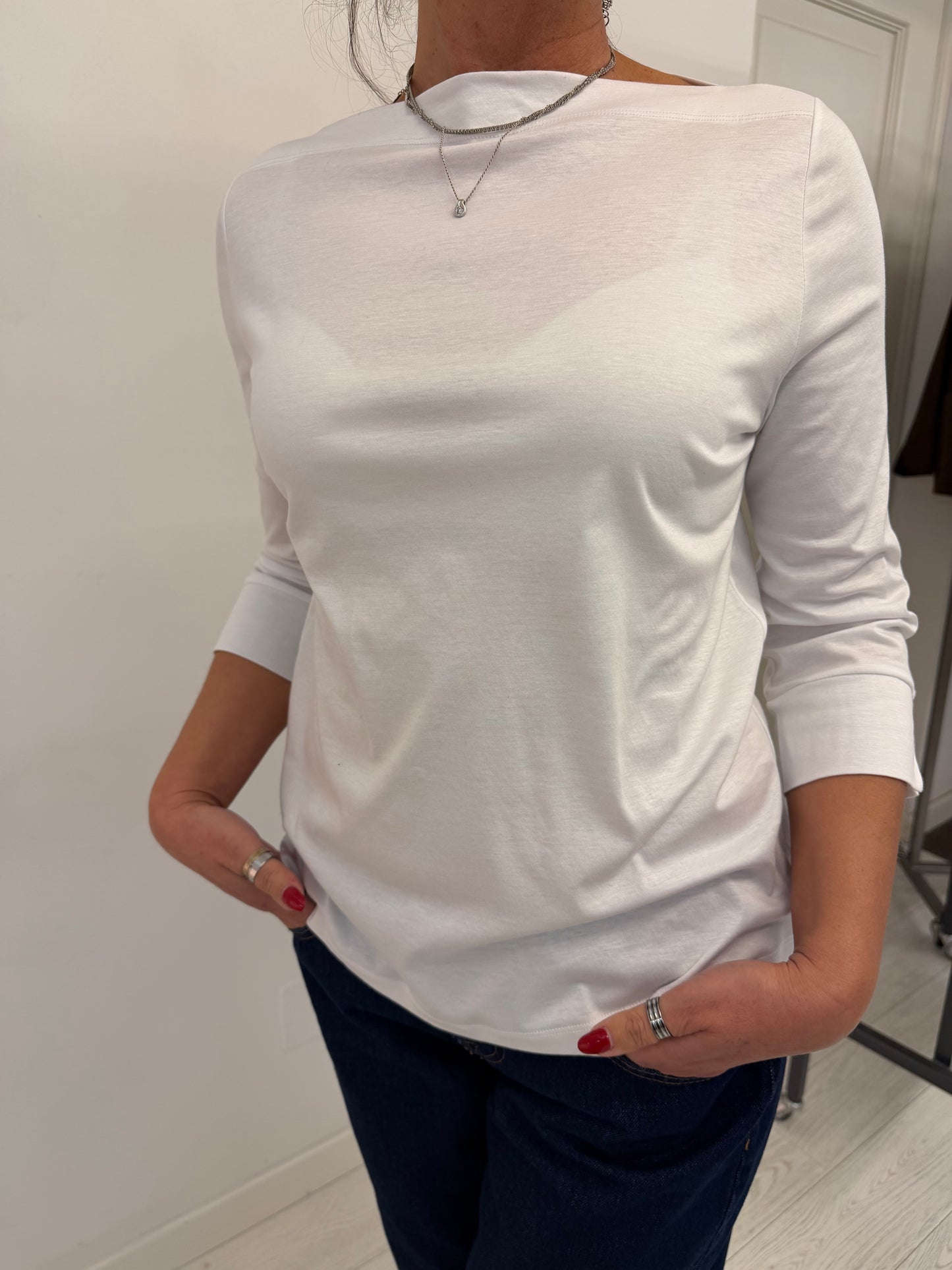 T- Shirt Cotone Manica 3/4