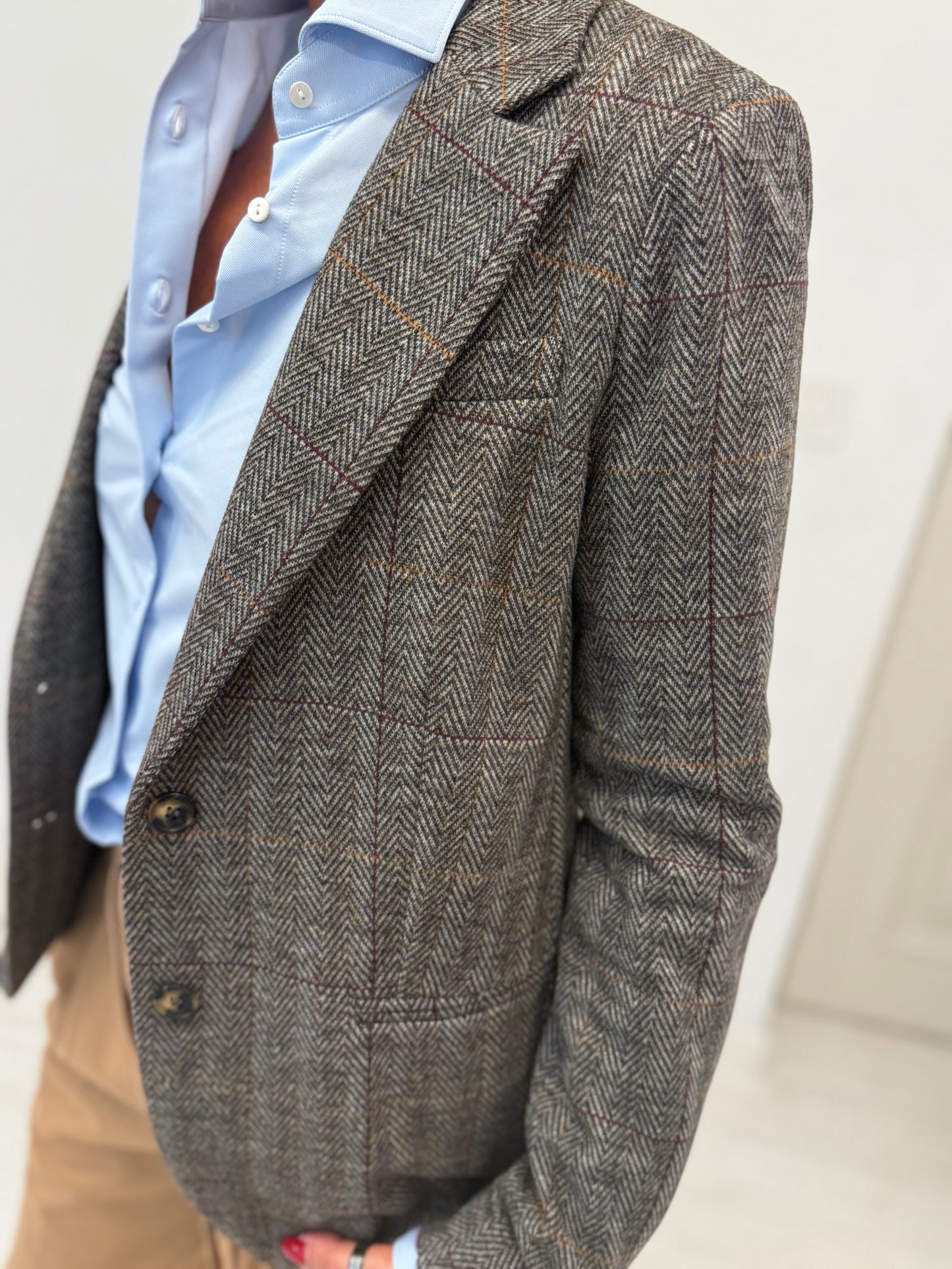 Blazer Monopetto Tartan