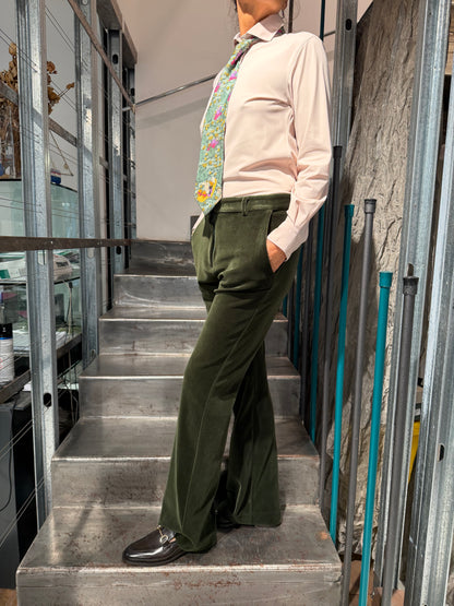 Pantalone Regular Velluto Liscio