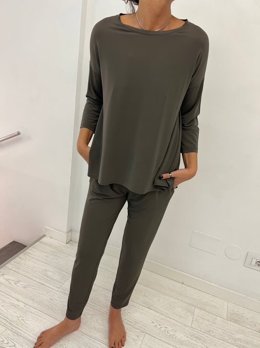 Pantalone Coulisse Jersey Stretch