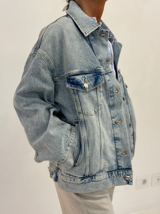Giacca Denim Oli Truker