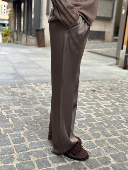 Pantalone Satin Brown