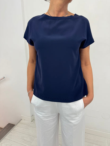 T- Shirt Seta Manica Corta