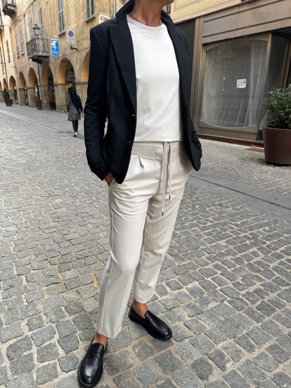 Blazer Monopetto  Flanella Stretch