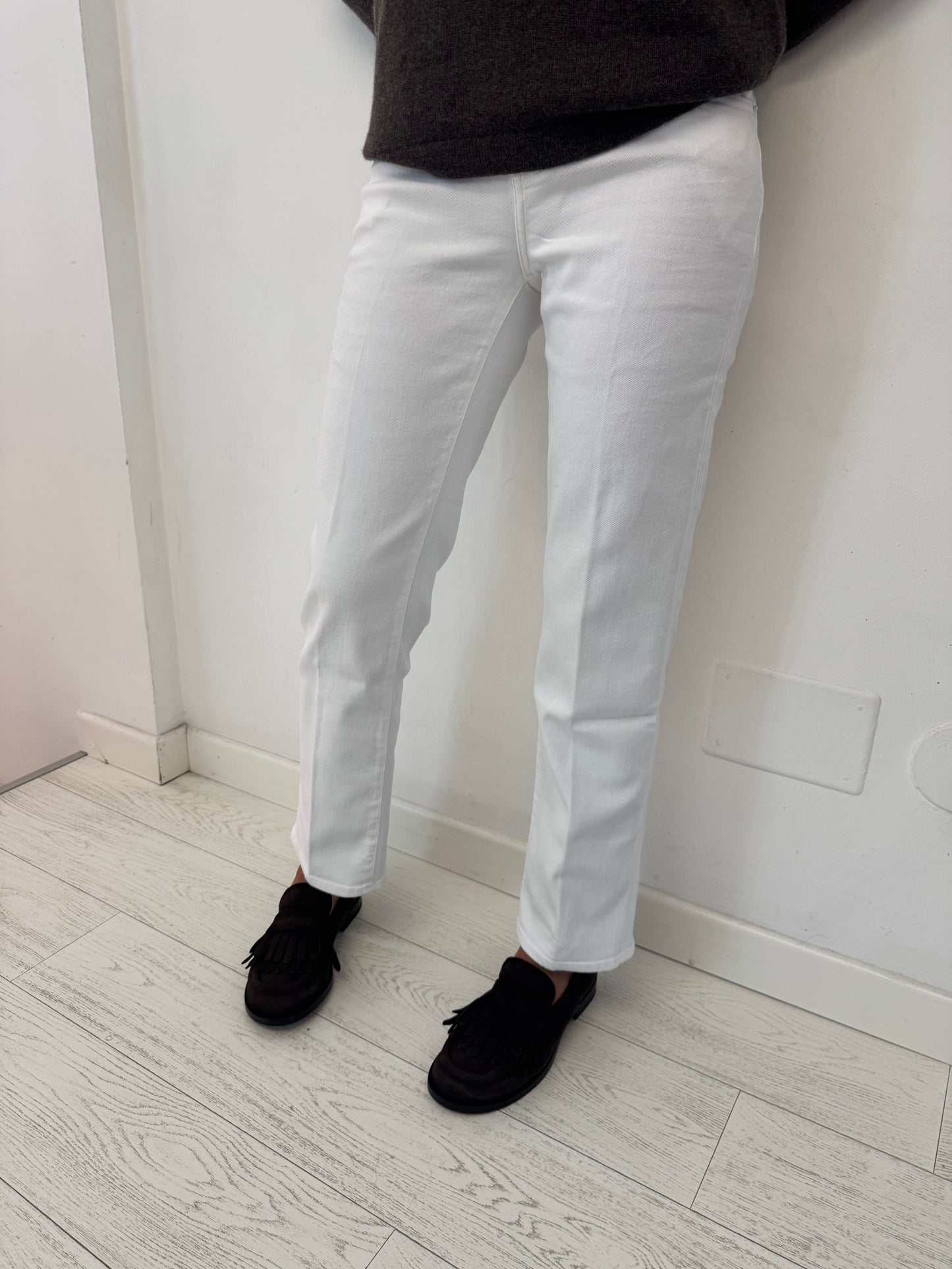 Denim Calie Straight Ankle Soleil