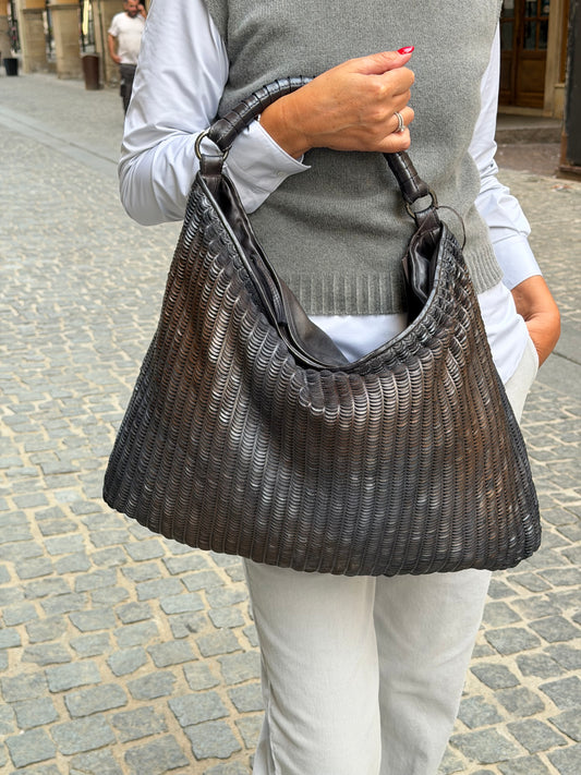 Borsa Shopper Atena Texture a Lune