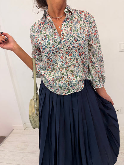 Camicia Cotone Margot Stampa Floreale