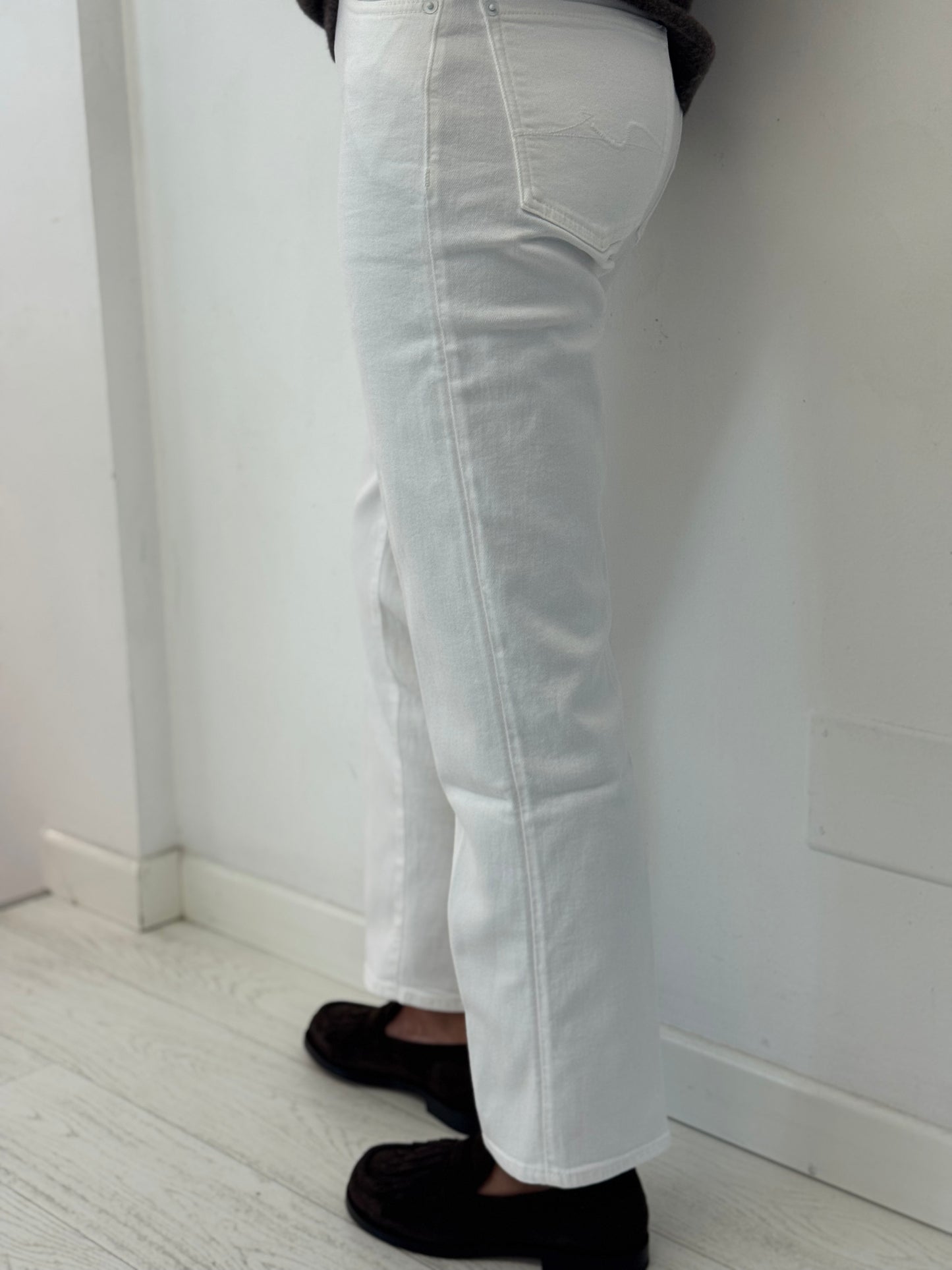 Denim Calie Straight Ankle Soleil