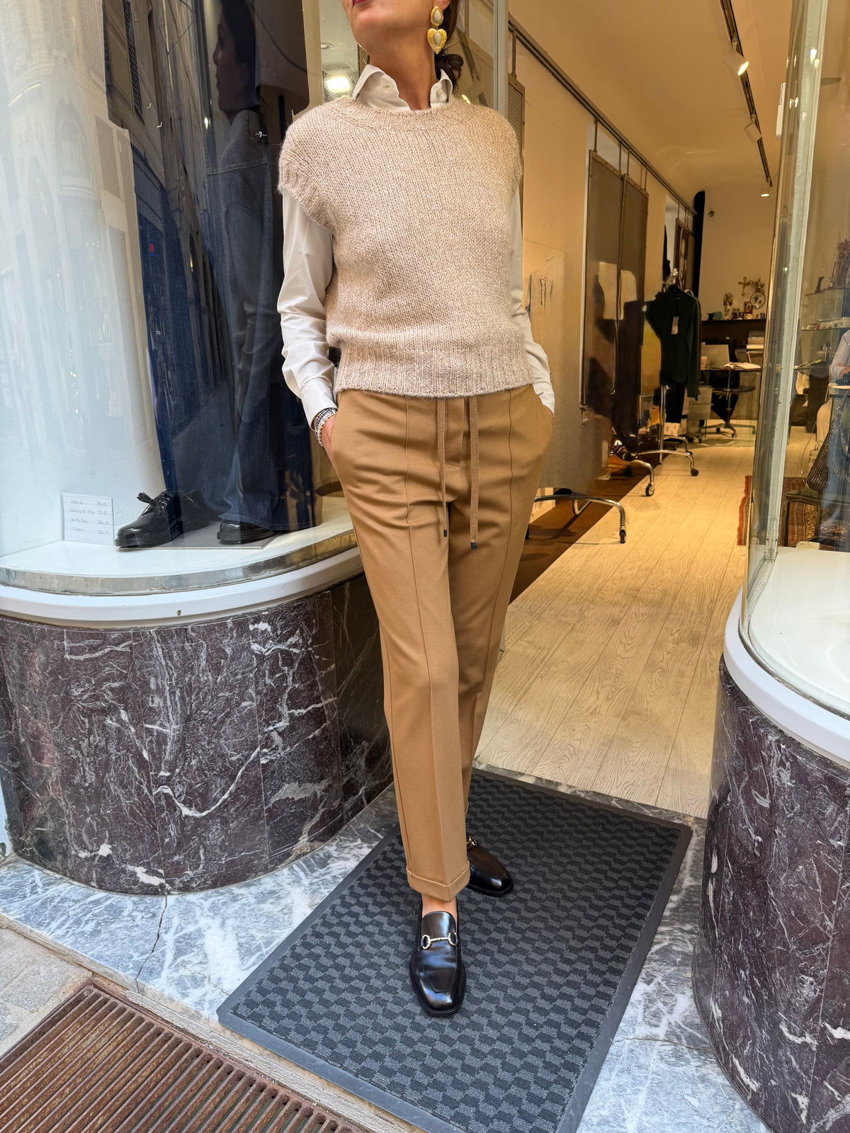 Gilet in maglia