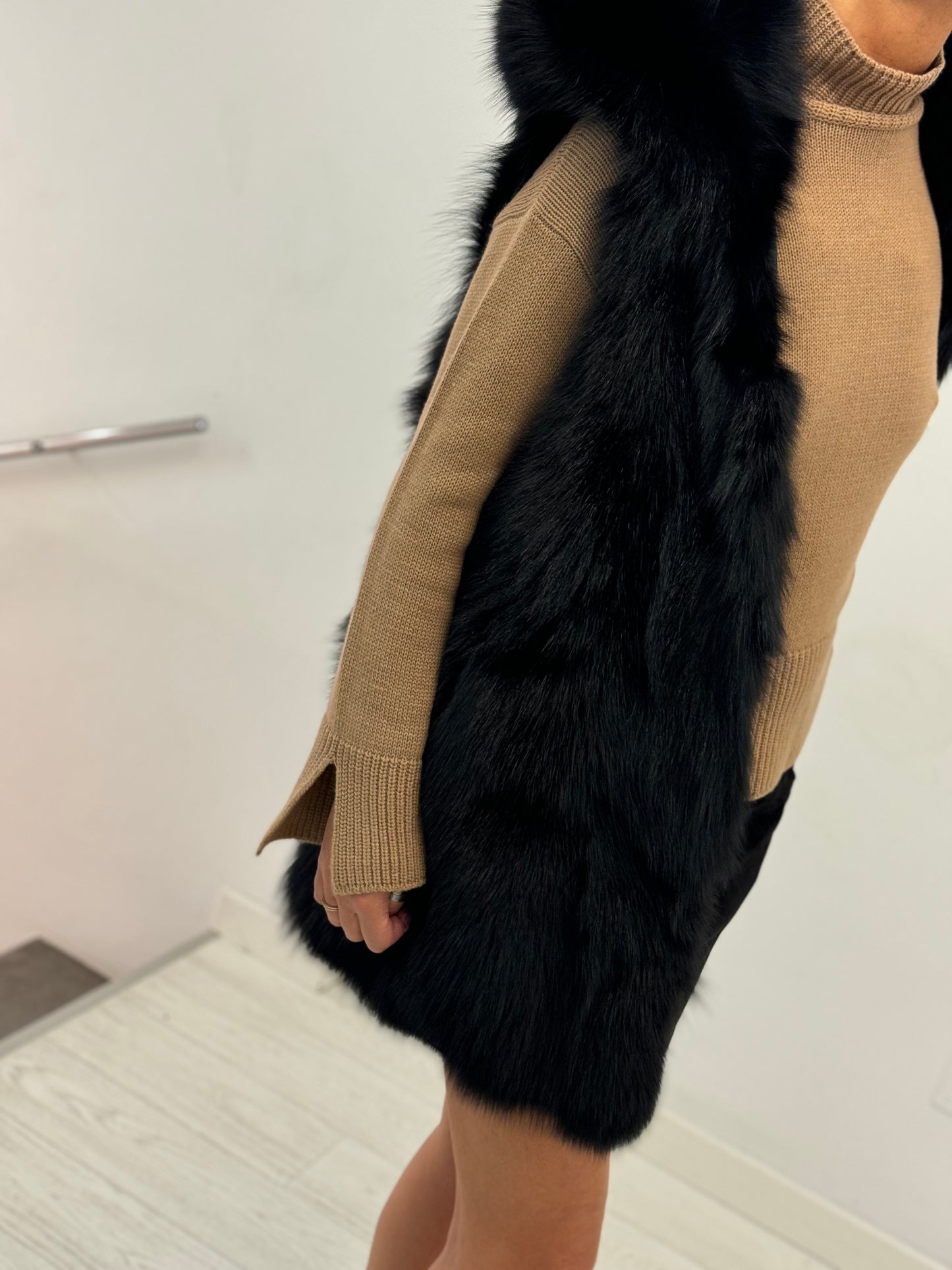 Gilet Con Cappuccio Real Fox