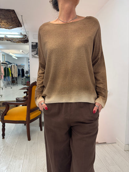 Maglia Over Fit Spalla Scesa Aerografata