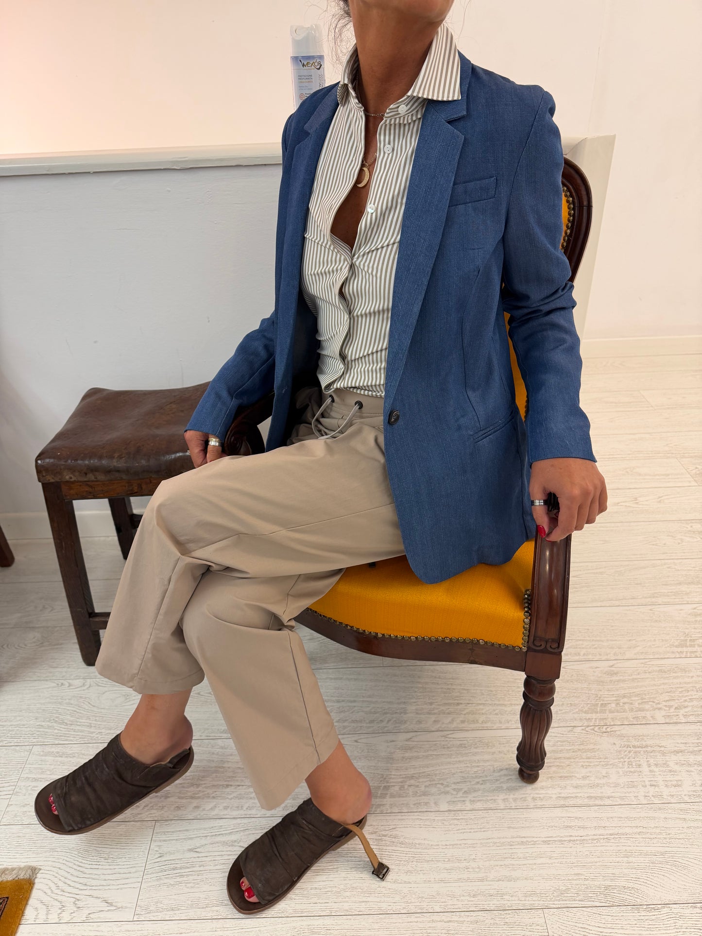 Blazer Monopetto Denim
