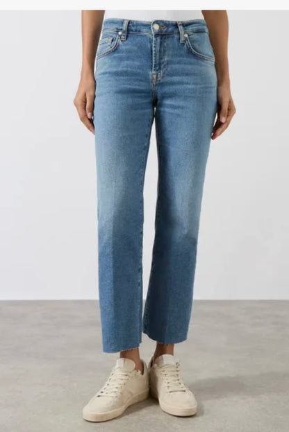 Denim Calie Straight Ankle