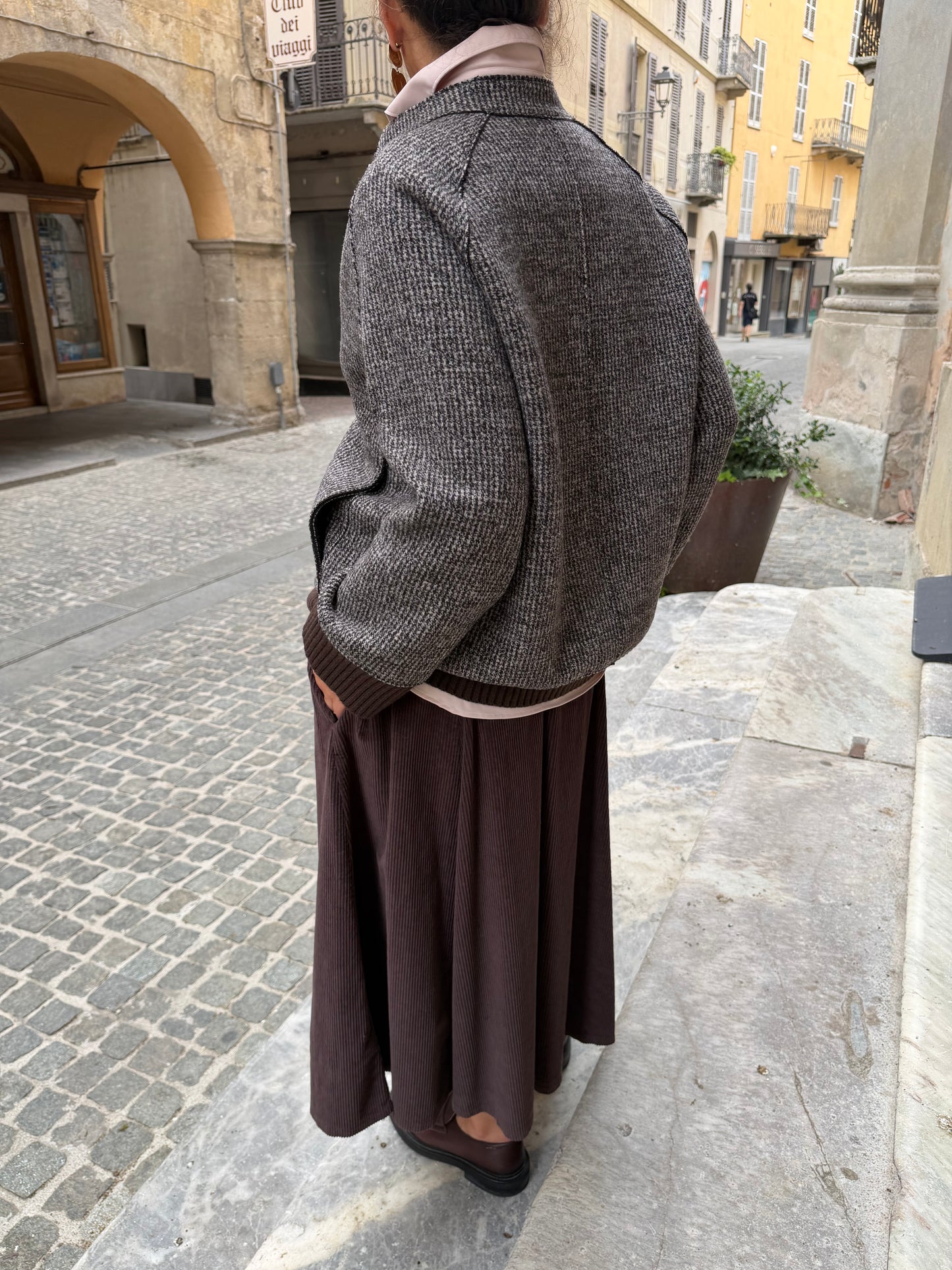Bomber Tweed