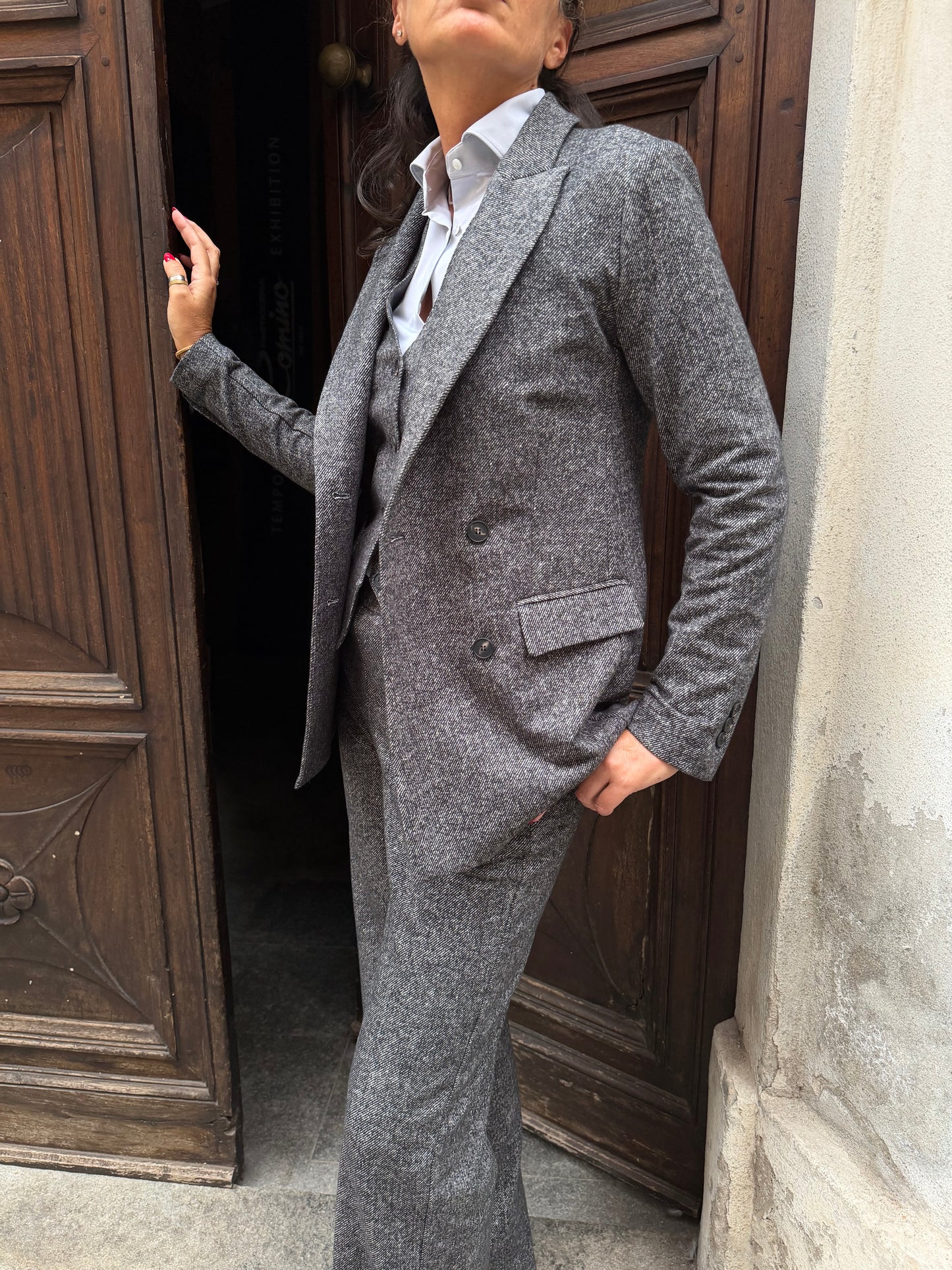 Blazer doppiopetto sale e pepe