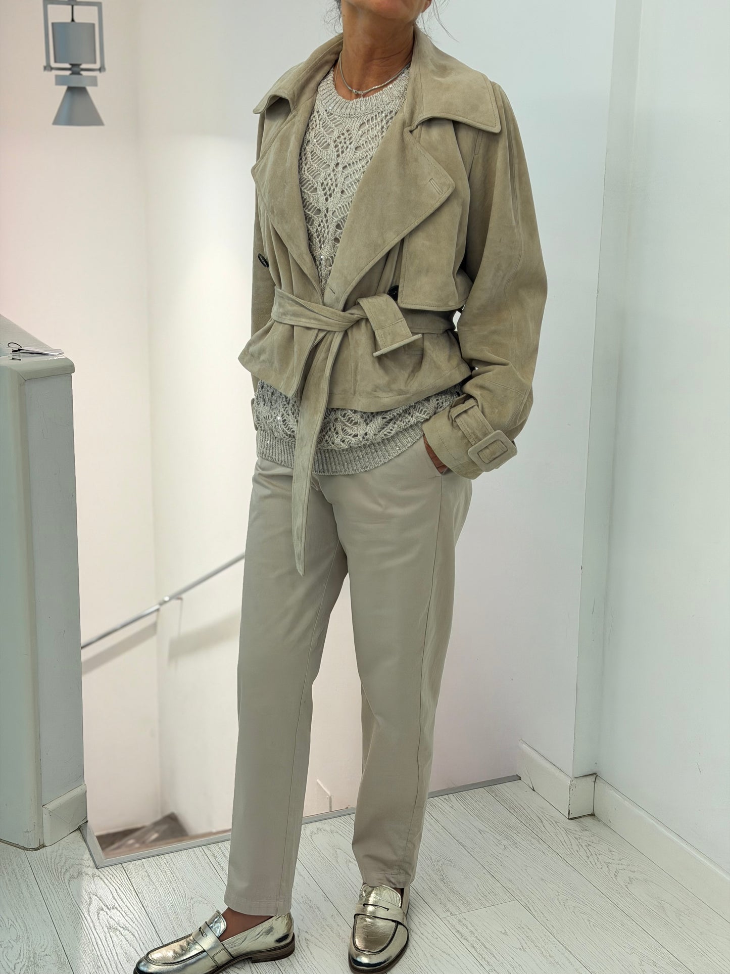 Mini Trench Suede