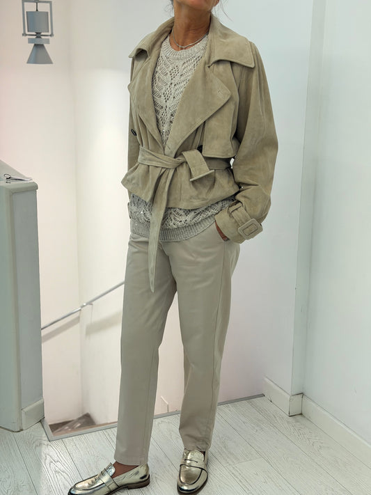 Mini Trench Suede