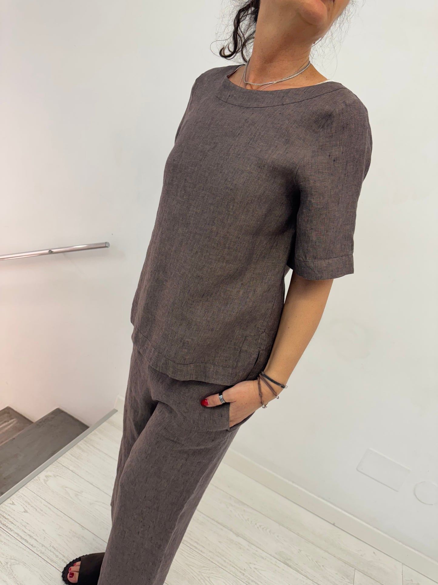 T- Shirt Lino Fiamma