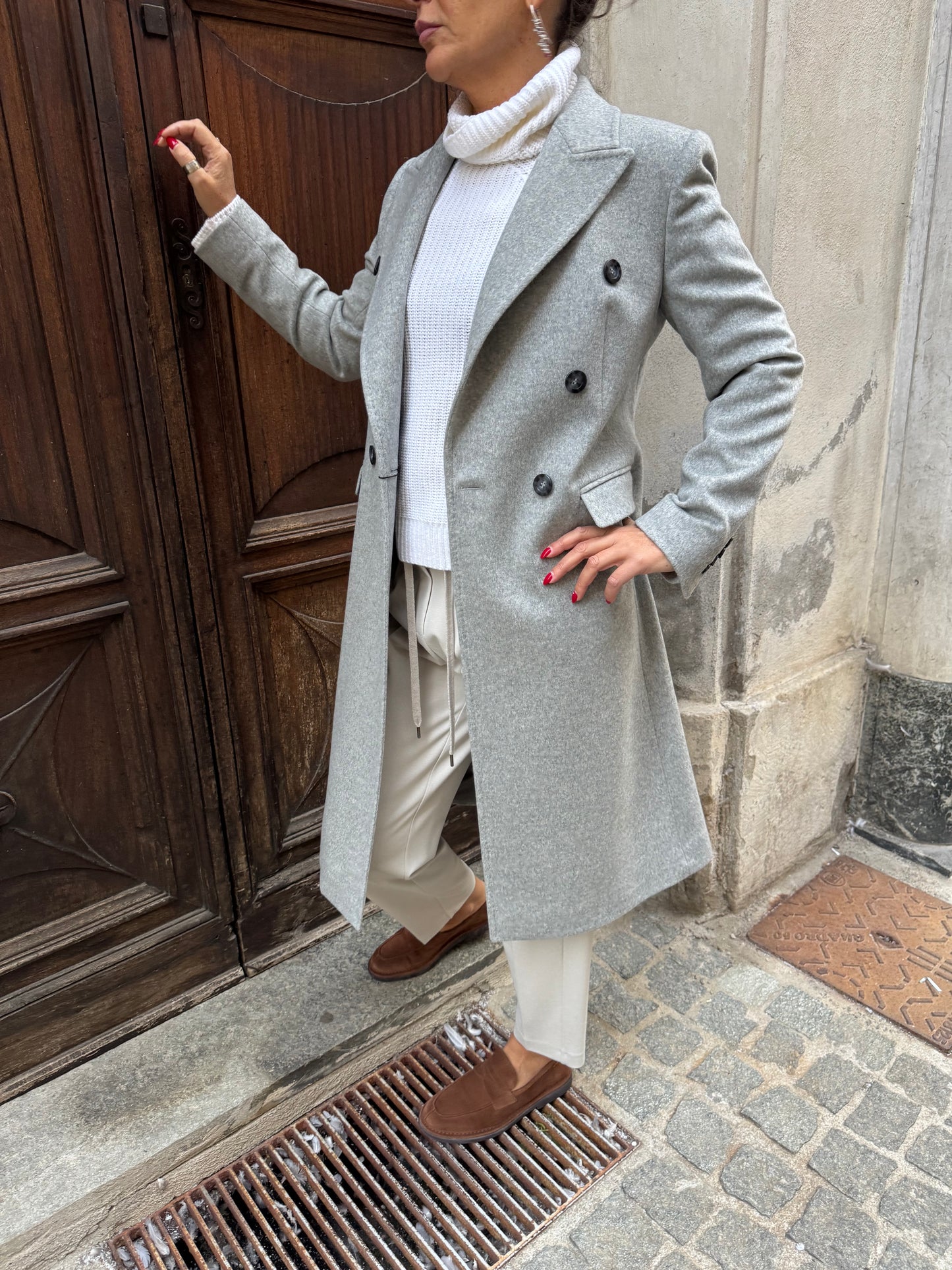 Cappotto Doppiopetto Slim