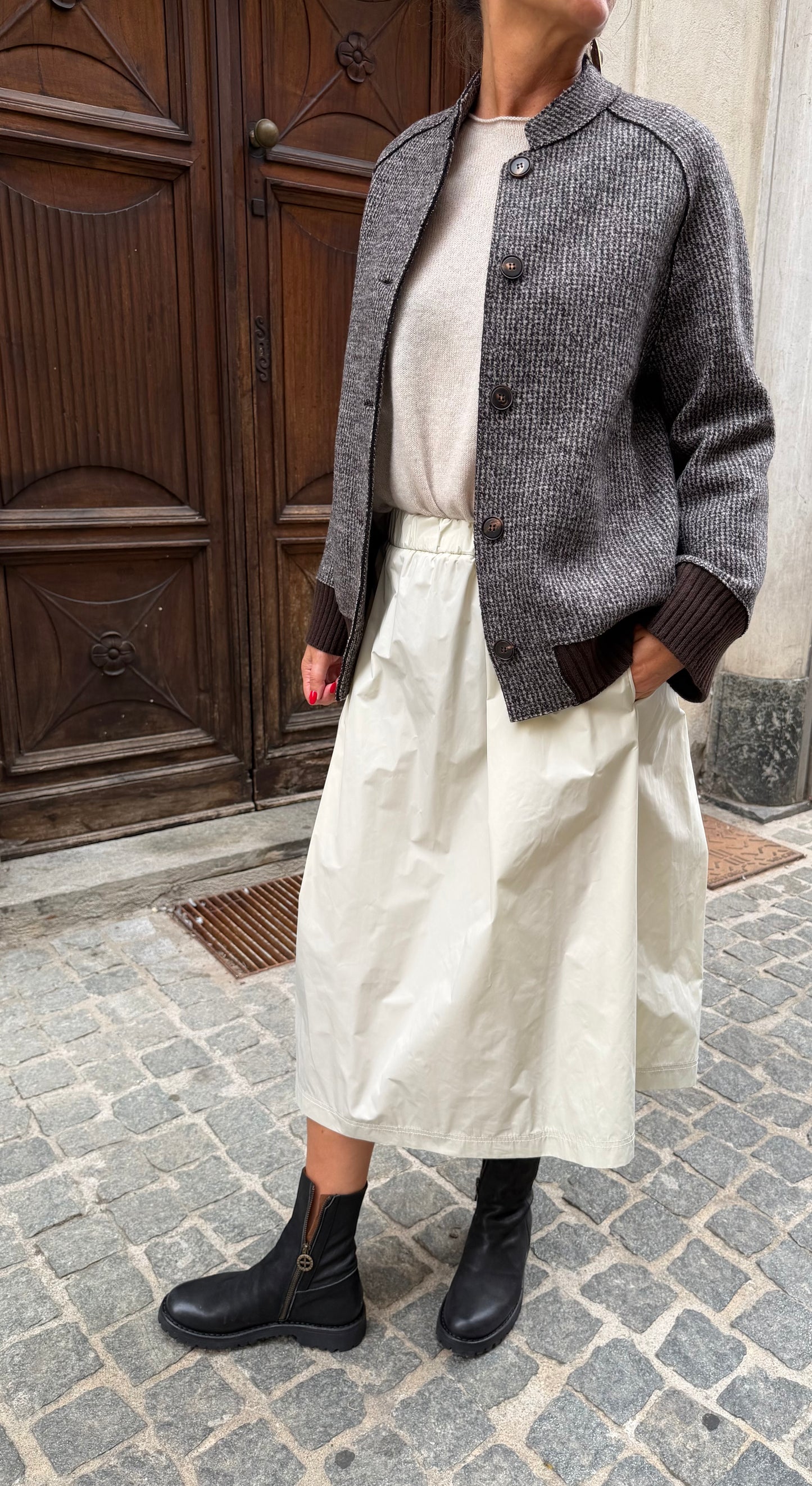Bomber Tweed