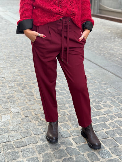 Pantalone Con Coulisse Punto Milano