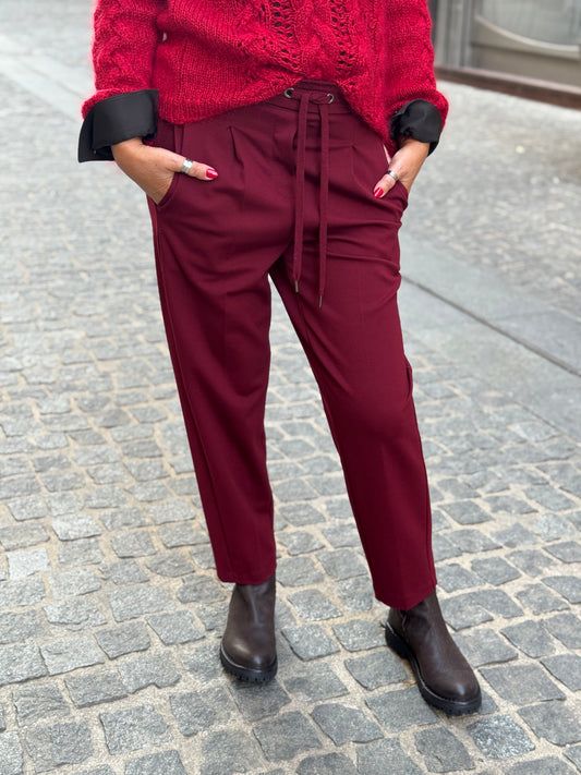 Pantalone Con Coulisse Punto Milano