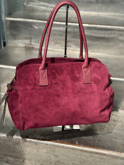 Borsa shopper Camoscio