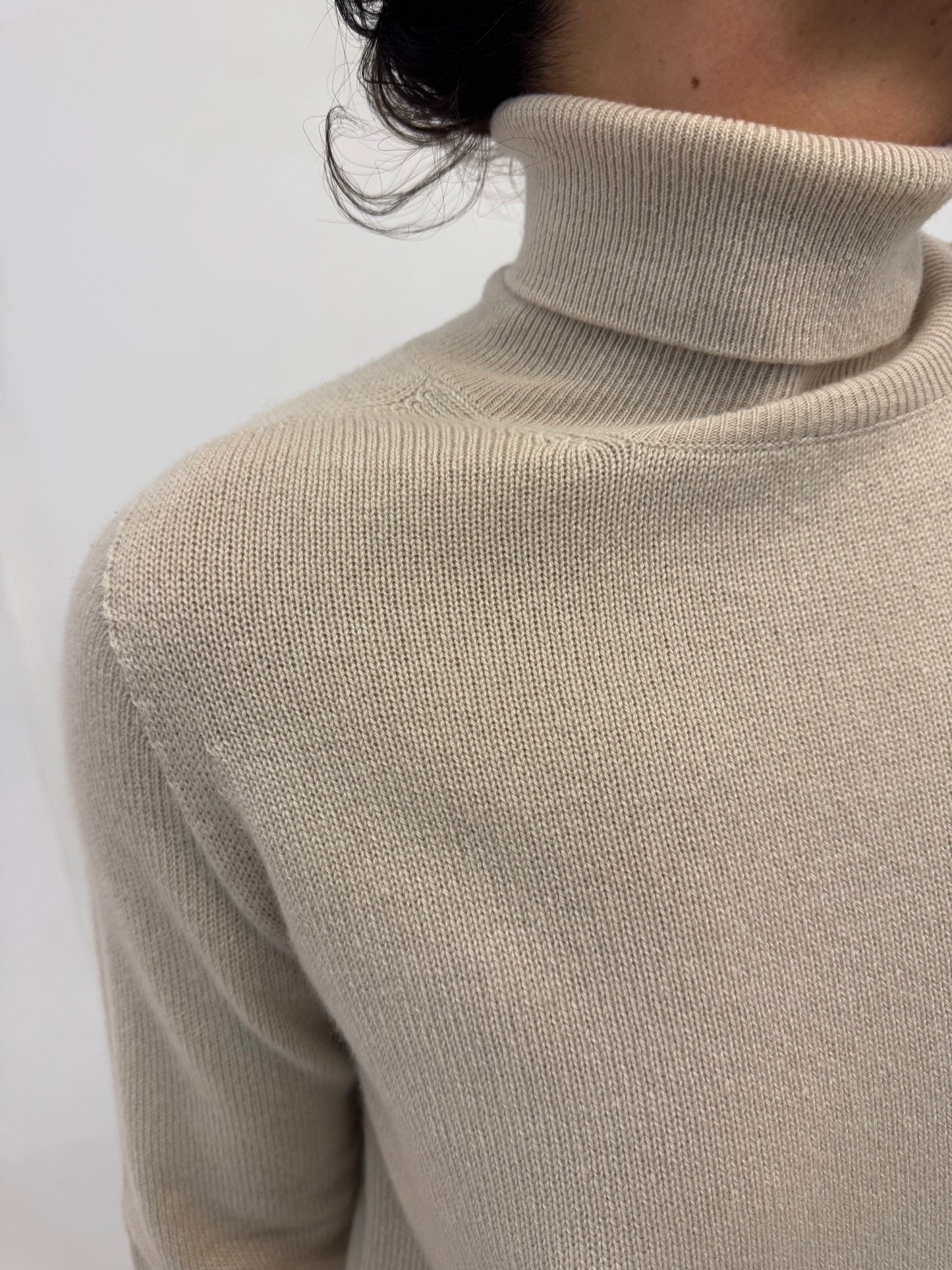 Maglia Collo Alto Cashmere