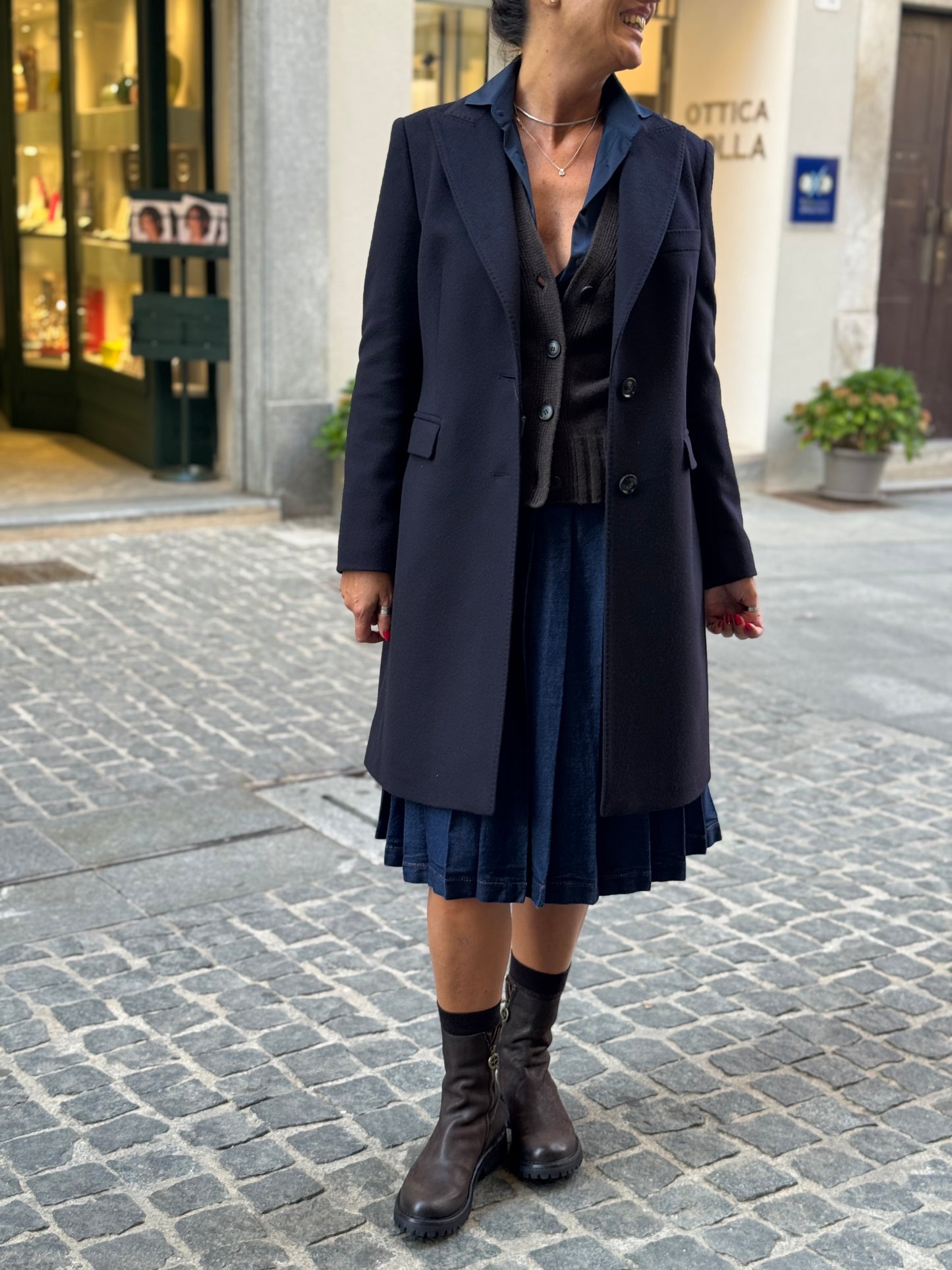 Cappotto Monopetto Slim