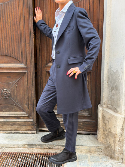 Cappotto Velour Slim Fit