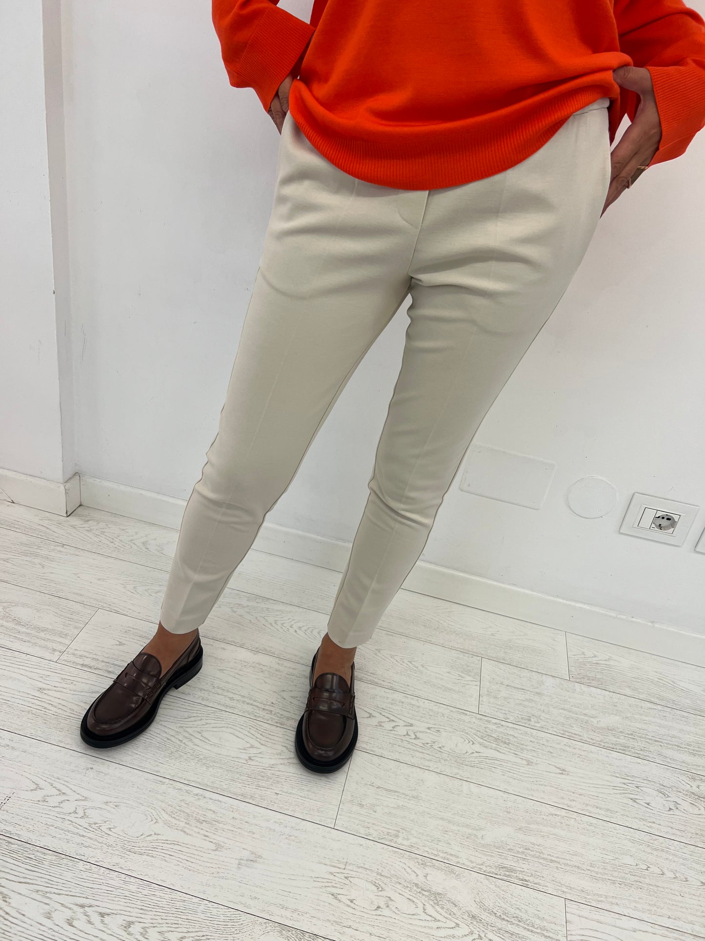 Pantalone Jersey Elastico In vita