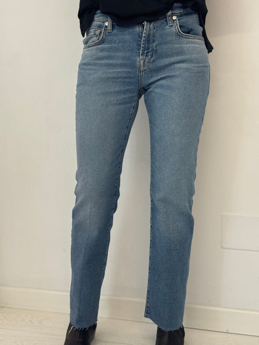 Denim Calie Straight Ankle