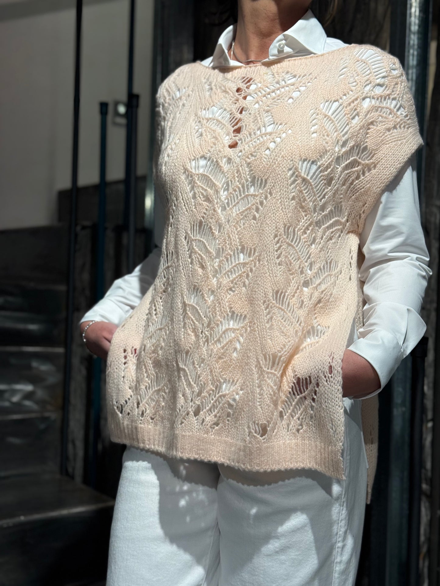 Maglia Manica Corta Cashmere